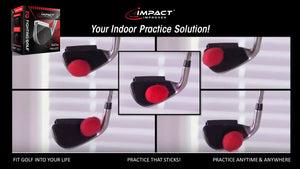 Impact Improver - Instant Feedback on Every Swing - Indoor Golf Training Aid, Great Gift